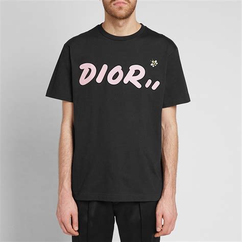 dior kaws bee shirt|dior x kaws cotton.